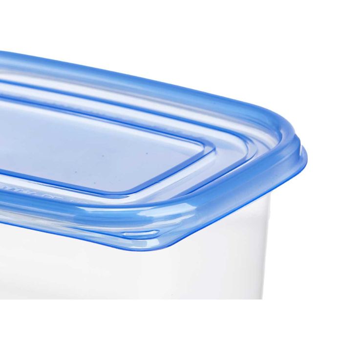 Set 8 Fiambreras Tapa Rectangular 660Ml Leknes 15X14CM (8 Unidades) 3 Set 8 Fiambreras Tapa Rectangular 660Ml Leknes 15X14CM (8 Unidades) 3