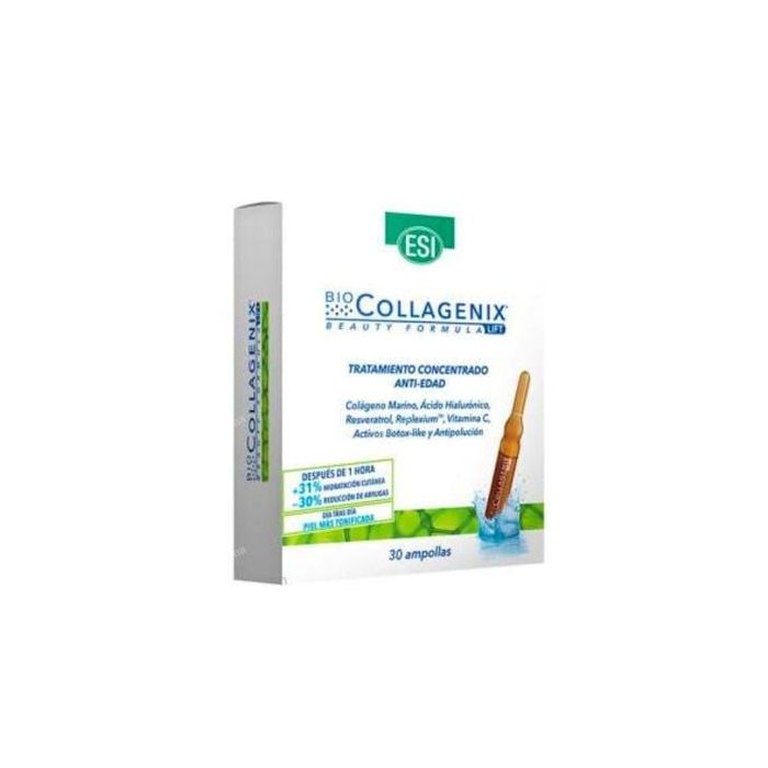 Collagenix Trepatdiet-Esi 30 Ampollas Tópicas Antienvejecimiento, Tonifica e Hidrata la Piel
