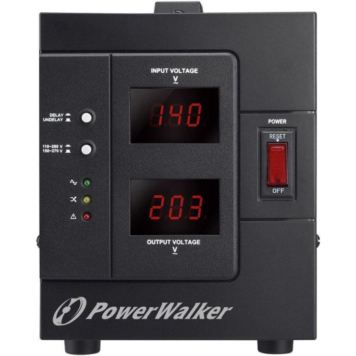 PowerWalker Regulador de Voltaje Automático 2000 VA / 1600 W, 230 VAC, 50 - 60 Hz 3