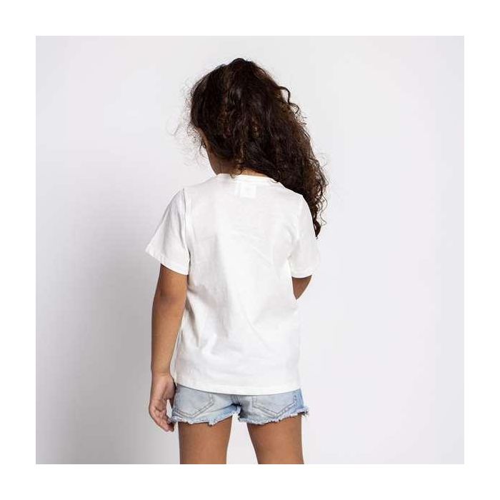 Camiseta de Manga Corta Infantil Bluey Blanco 5 Años 4 Camiseta de Manga Corta Infantil Bluey Blanco 5 Años 4