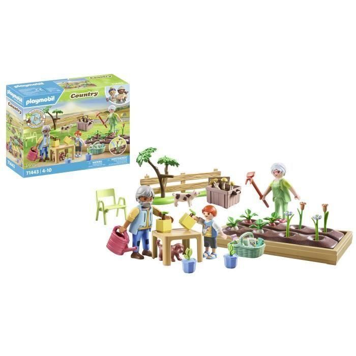 PLAYMOBIL 71443 Los abuelos y la huerta - Campo - A partir de 4 años 4