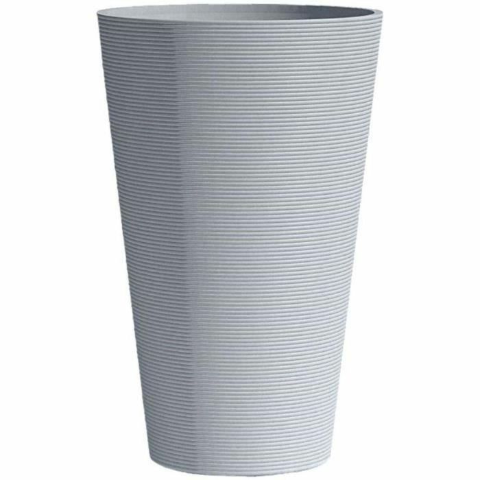 Garden Id Maceta alta 02041529 Green Care Sense Blue piedra 55 cm 10 años de garantía 100% reciclado Resistencia UV y heladas