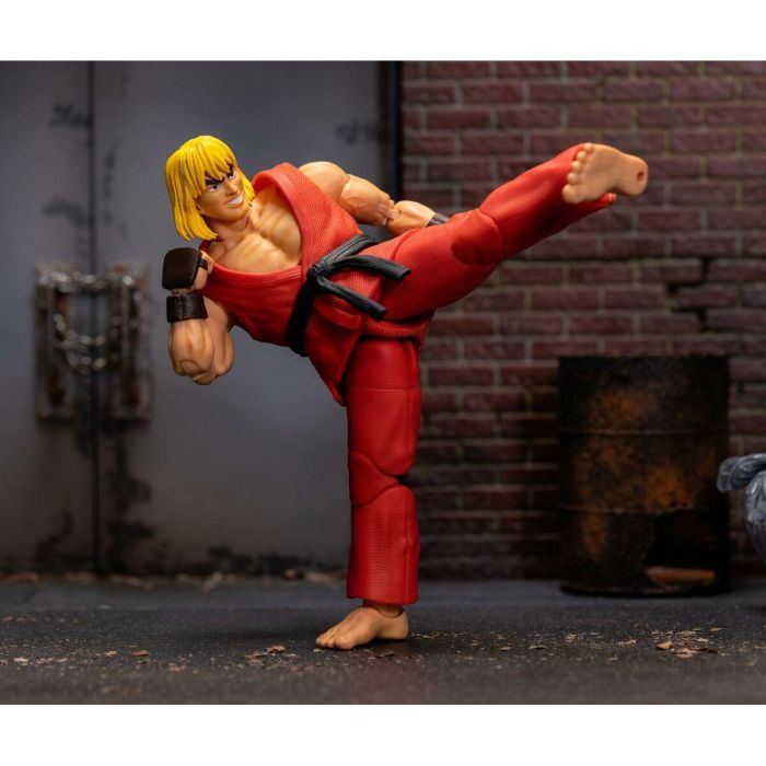 Street Fighter Ken Street Fighter II Figura de Acción 15 cm Plástico 21 Street Fighter Ken Street Fighter II Figura de Acción 15 cm Plástico 21