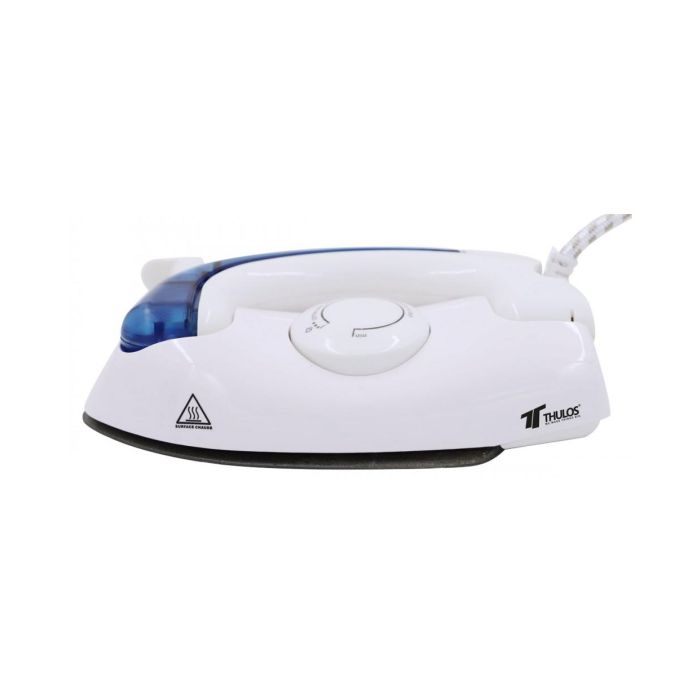 Thulos Plancha de Viaje TH-PV700 700W con Mango Plegable, Suela Antiadherente, Funda y Vaso Medidor 1 Thulos Plancha de Viaje TH-PV700 700W con Mango Plegable, Suela Antiadherente, Funda y Vaso Medidor 1