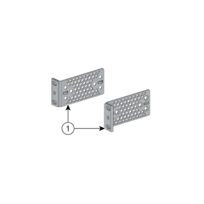 Cisco ACC-KIT-T1= Soporte de Montaje con Kit de 19 Pulgadas (2 Piezas)