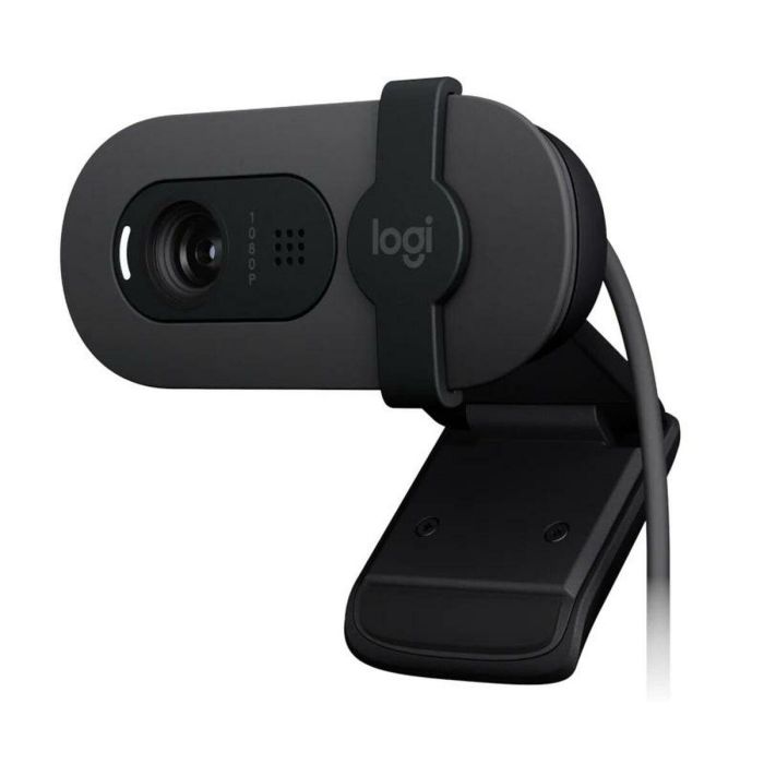 Logitech Brio 105 Business Webcam 1080p con Obturador de Privacidad, Micrófono y Plug-and-Play. Ideal para Empresas, compatible con Windows, macOS, Google Meet. 26