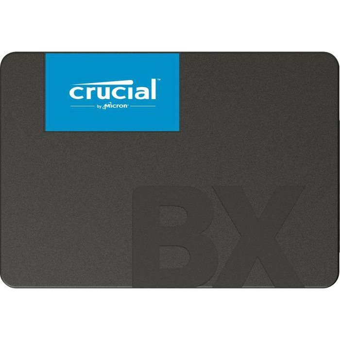 Crucial BX500 500GB Disco SSD Interno 2.5" SATA III 550MB/s Lectura 500MB/s Escritura CT500BX500SD1
