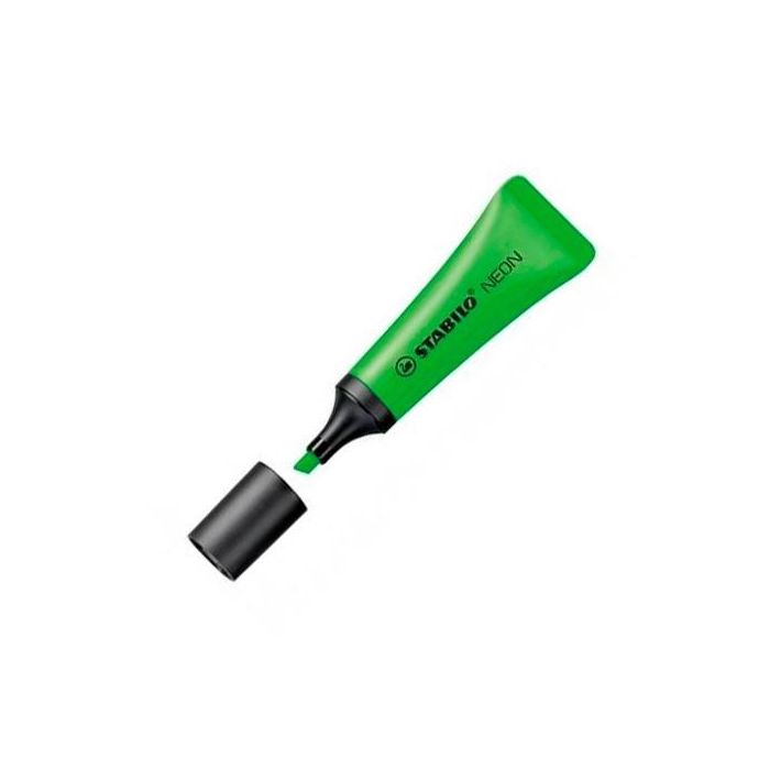 Stabilo Marcador Fluorescente Neon Verde Caja 10 Ud Stabilo Marcador Fluorescente Neon Verde Caja 10 Ud