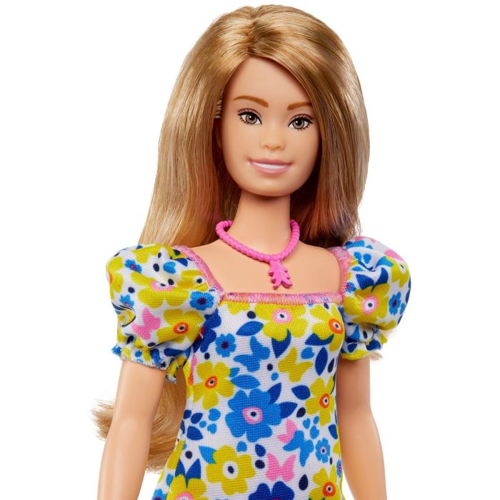 Barbie Muñeca Fashionista Síndrome Down HJT05 Mattel Juguete Inclusivo para Niñas y Niños +3 Años 2
