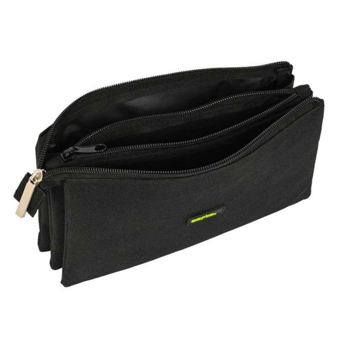 Portatodo Triple Safta Surf Negro (22 x 12 x 3 cm) 5 Portatodo Triple Safta Surf Negro (22 x 12 x 3 cm) 5