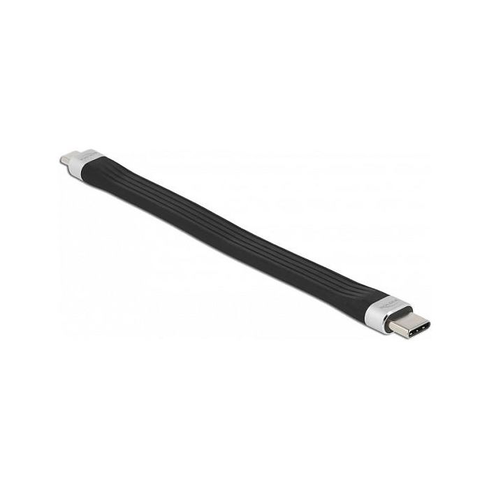 DeLOCK Cable USB-C a Micro USB B FPC 13.5 cm / 0.135 m USB 2.0 PD 3 A, Negro, Plata, Referencia: DELOCK USB 2.0 FPC Flachbandkabel 0 DeLOCK Cable USB-C a Micro USB B FPC 13.5 cm / 0.135 m USB 2.0 PD 3 A, Negro, Plata, Referencia: DELOCK USB 2.0 FPC Flachbandkabel 0