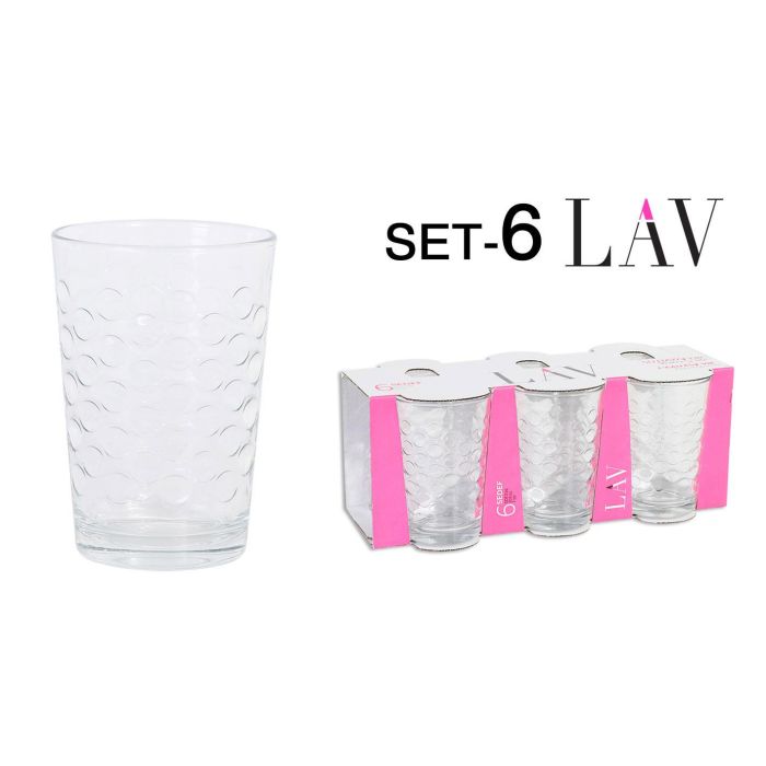 Lav Set 6 Vasos Agua 205 cc Sedef (8 Cajas) Lav Set 6 Vasos Agua 205 cc Sedef (8 Cajas)