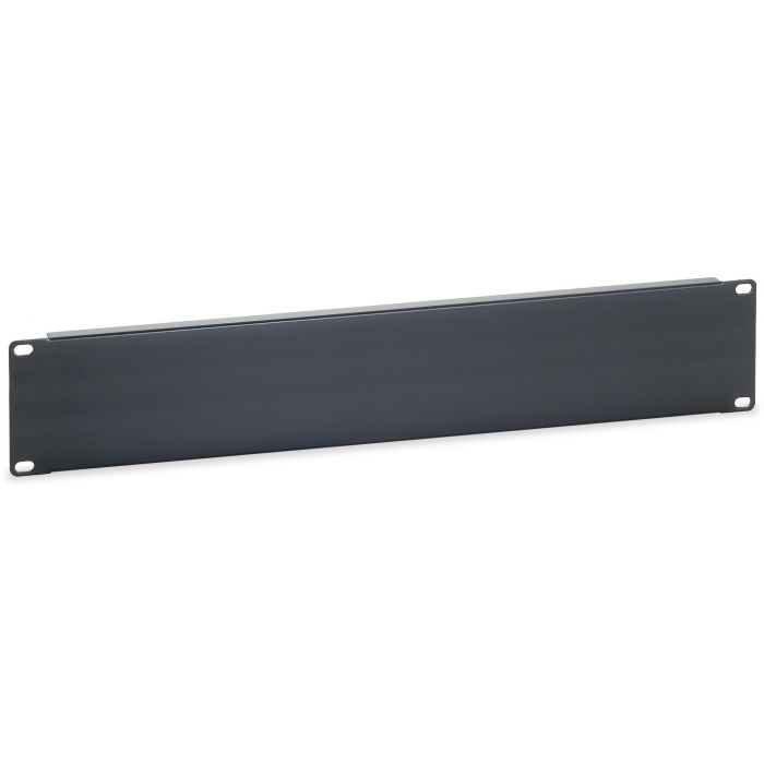 EQUIP Blindpanel 19" 2HE para Rack - Panel Ciego RAL 9005 Negro