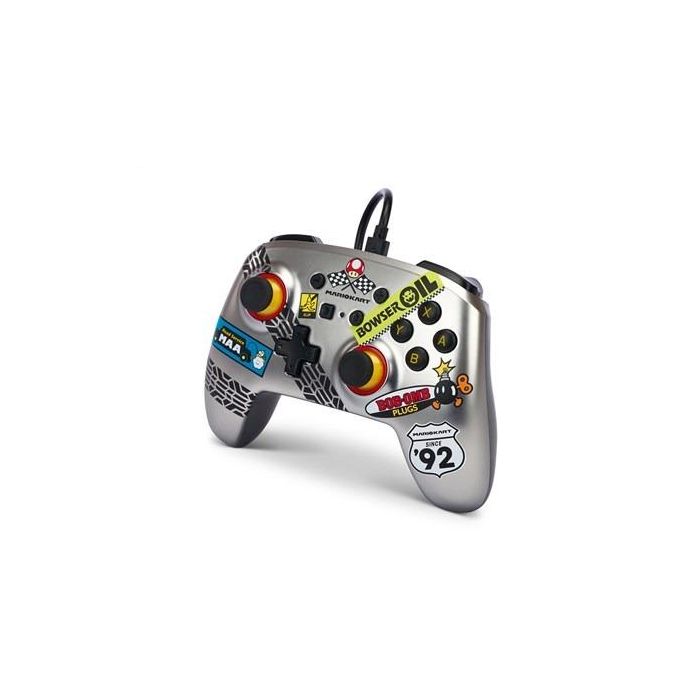 Power A NSGP0145-01 Mando con Cable Mejorado para Nintendo Switch - Diseño Mario Kart, Botones Asignables, Auriculares 5 Power A NSGP0145-01 Mando con Cable Mejorado para Nintendo Switch - Diseño Mario Kart, Botones Asignables, Auriculares 5