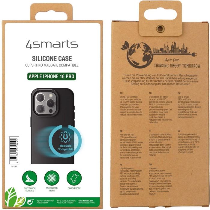 4smarts Silikon Case Cupertino fr Apple iPhone 16 Pro 5 4smarts Silikon Case Cupertino fr Apple iPhone 16 Pro 5