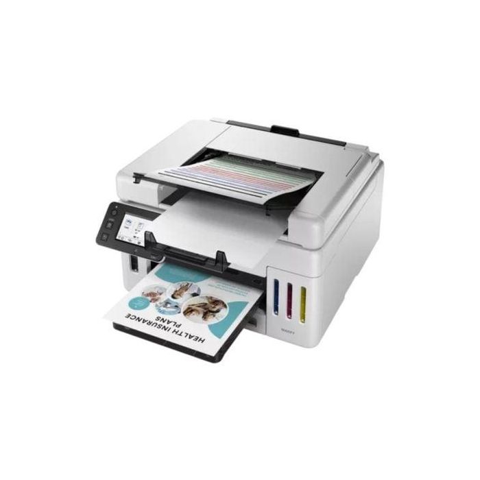 Canon 6351C006 Impresora Multifunción MAXIFY GX6550 MegaTank Recargable WiFi Dúplex Automático ADF Pantalla Táctil Blanca 2 Canon 6351C006 Impresora Multifunción MAXIFY GX6550 MegaTank Recargable WiFi Dúplex Automático ADF Pantalla Táctil Blanca 2