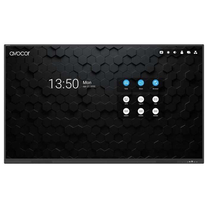 AVOCOR AVS-6510 Pantalla Interactiva Táctil 65" 4K Ultra HD 3840x2160 1