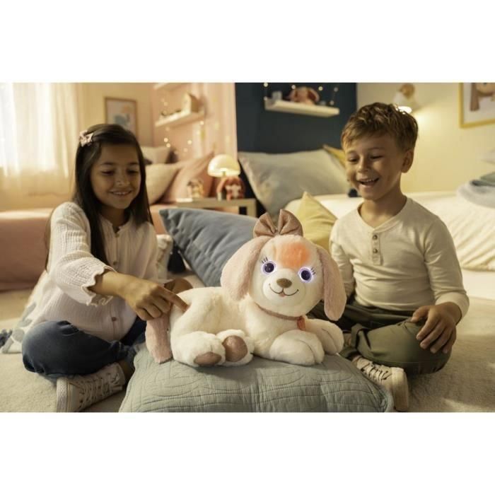 GIPSY TOYS GIP3268060565434 Perrito de peluche Puppy Bella - Muy suave, se ilumina al ritmo de melodías, 30 cm 2