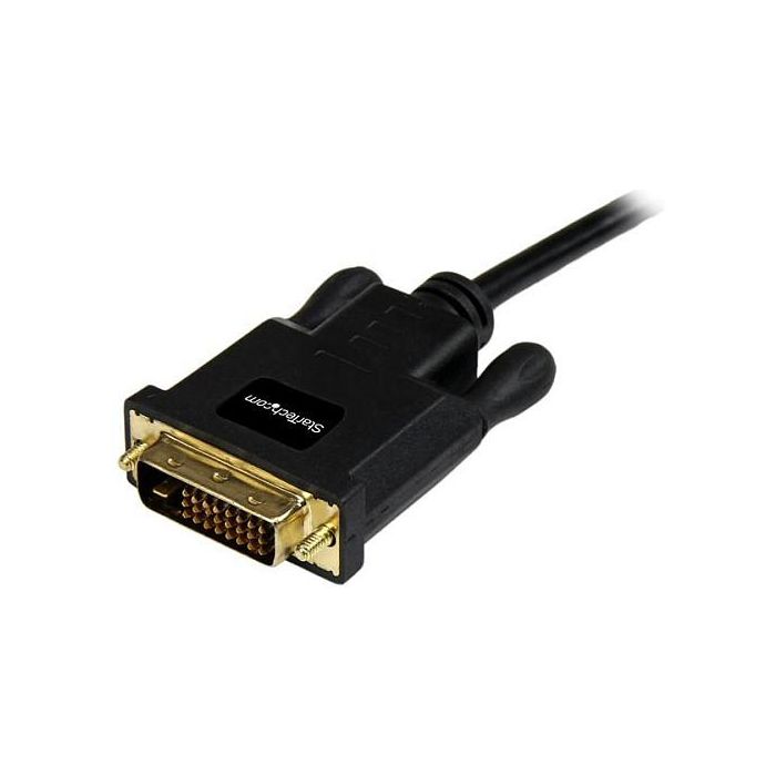 Adaptador Mini DisplayPort a DVI Startech MDP2DVIMM10B 3 m Negro
