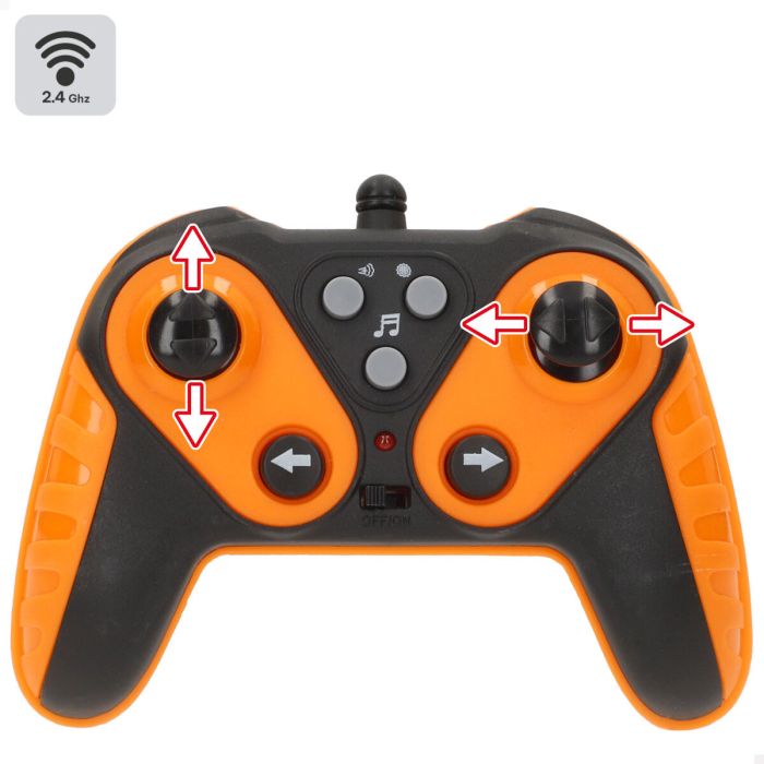 Coche Radio Control Speed & Go 23 X 8 X 15,5 CM (2 Unidades) 3