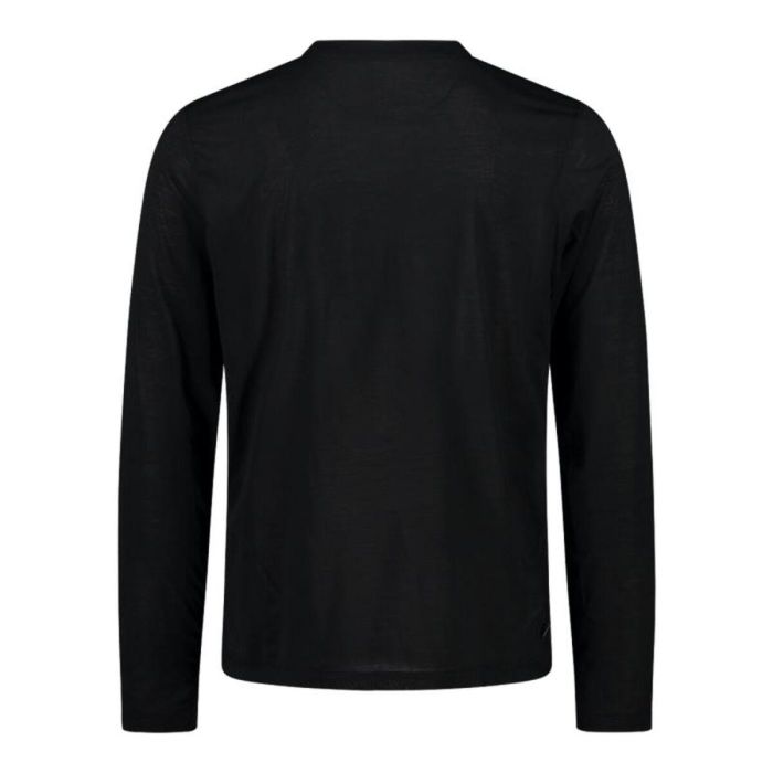 Camiseta de Manga Larga Hombre Campagnolo Negro M 2