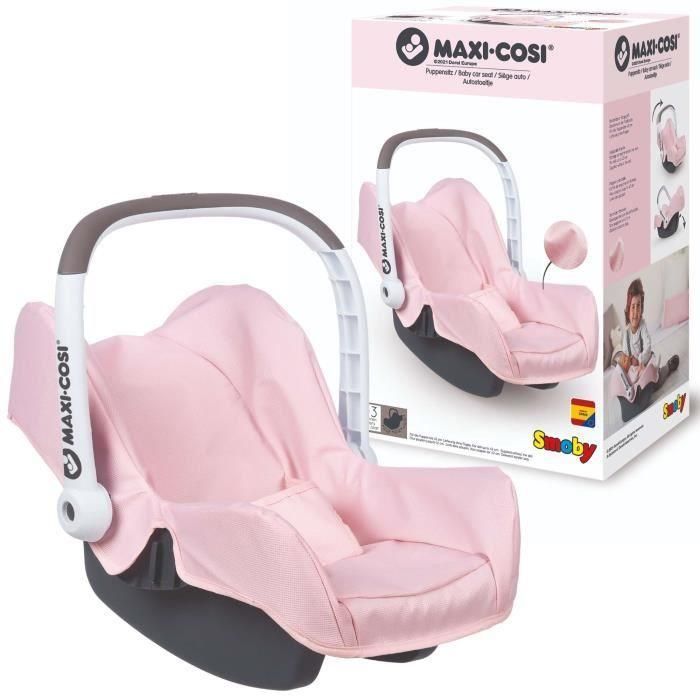 Maxi cosi para muñecos rosa 48x37x31 cm Maxi cosi para muñecos rosa 48x37x31 cm