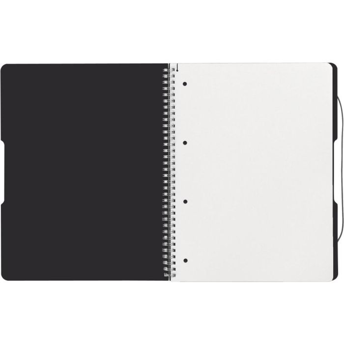 Herlitz Spiralblock "to go" PP-Cover A4 80 Bl. opak schwarz 3 Herlitz Spiralblock "to go" PP-Cover A4 80 Bl. opak schwarz 3