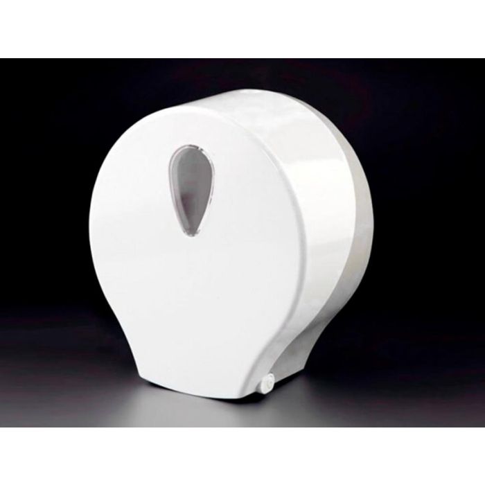 Dispensador Papel Higienico Dahi Jumbo Abs Color Blanco 326x304x125 mm 1