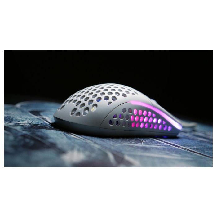 Cherry XTRFY MSM M42 Ratón Gaming Óptico 16000 DPI Blanco USB 3