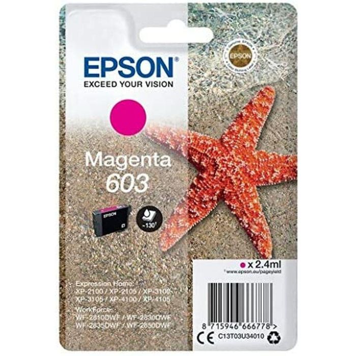 Cartucho de Tinta Original Epson C13T03U34020 Magenta 5
