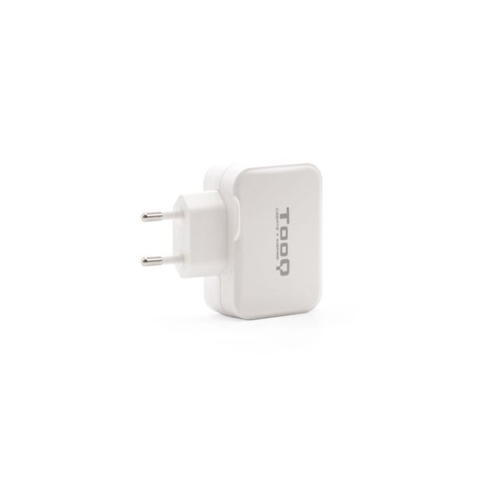 Tooq Cargador Pared Doble USB Tipo C