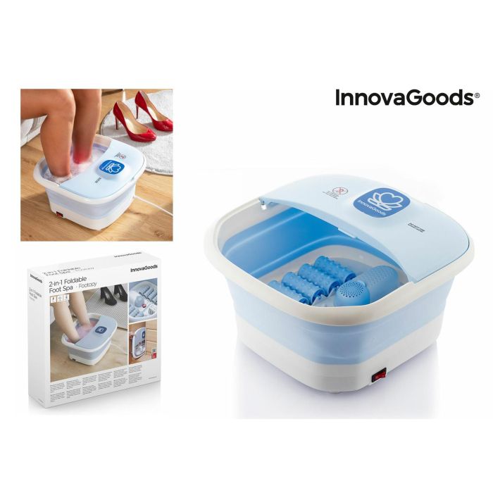 Spa para Pies Plegable con Rodillos e Hidromasaje Footopy InnovaGoods