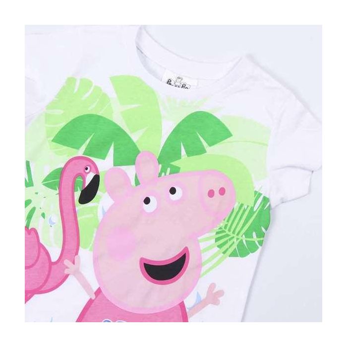 Conjunto de Ropa Peppa Pig Blanco Azul 5 Años 2
