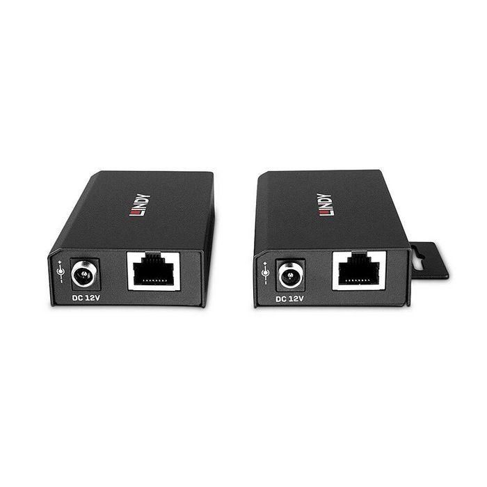 Lindy Extensor USB 2.0 Cat.6 de 100m con 2 Puertos y Alimentación PoC, Negro 3