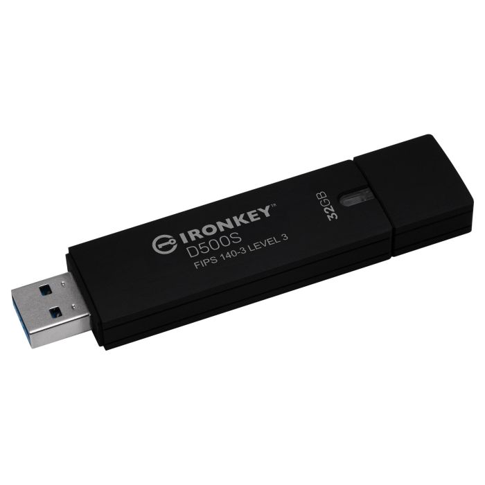 Kingston IronKey D500S 32GB USB 3.2 Gen 1 FIPS 140-3 AES-256 Memoria USB 6