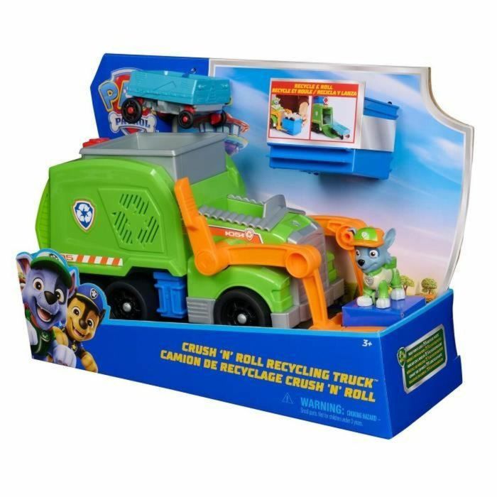 Spin Master SPI6071248 Camión Maestro de Giro Crush 'N' Roll Rocky PAW Patrol 1 Spin Master SPI6071248 Camión Maestro de Giro Crush 'N' Roll Rocky PAW Patrol 1
