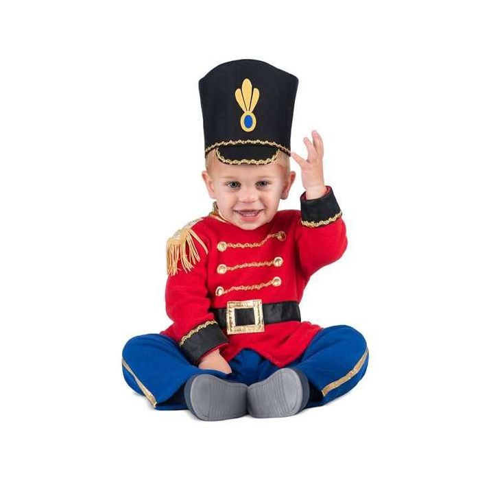 Disfraz bebé soldado de juguete (mono con cinturón y sombrero integrados) talla 24-36 meses Disfraz bebé soldado de juguete (mono con cinturón y sombrero integrados) talla 24-36 meses