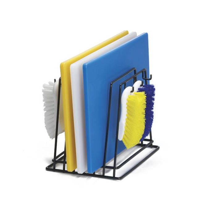 TABLECRAFT - CBR6BK - Soporte con ganchos para 6 tablas de cortar