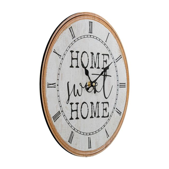 Reloj de Pared Alexandra House Living Multicolor Madera 34 x 4 x 34 cm 3