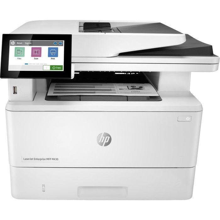 HP M430f LaserJet Enterprise MFP Impresora Multifunción Láser 63ppm, 600x600dpi, 2000MB RAM, Conexión USB, Pantalla LCD 4.3 pulgadas