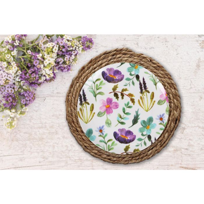 La Mediterranea Plato Hondo de Melamina Sakura, Brillante, Color Rosa, Diámetro 21 cm, Profundidad 5.3 cm, Plato Sopa o Postre (24 Unidades) La Mediterranea Plato Hondo de Melamina Sakura, Brillante, Color Rosa, Diámetro 21 cm, Profundidad 5.3 cm, Plato Sopa o Postre (24 Unidades)