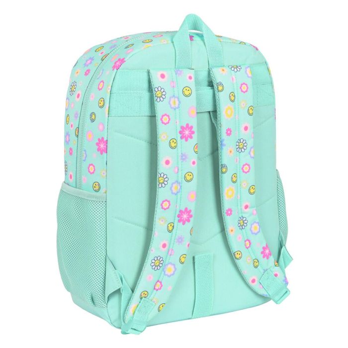 Mochila Escolar Smiley Summer fun Turquesa (32 x 43 x 14 cm) 1 Mochila Escolar Smiley Summer fun Turquesa (32 x 43 x 14 cm) 1