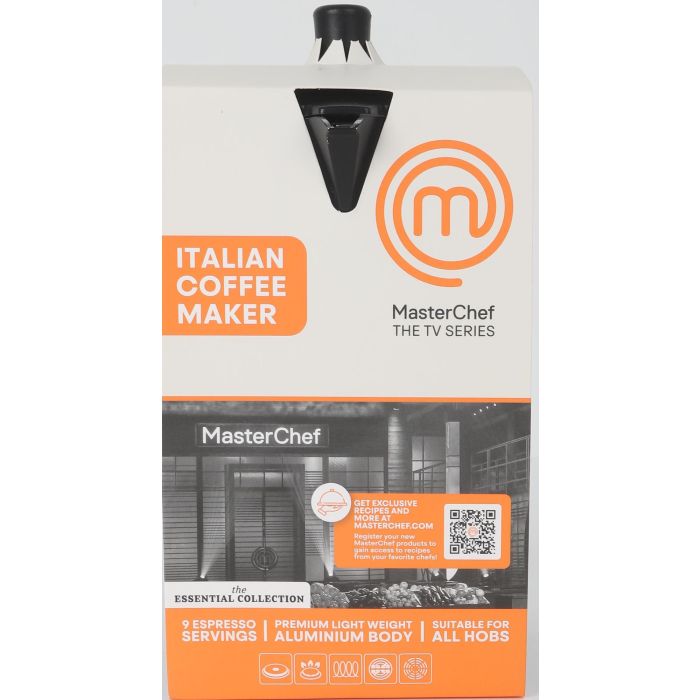 Cafetera de inducción Masterchef 9 tazas (6 Unidades) 1 Cafetera de inducción Masterchef 9 tazas (6 Unidades) 1