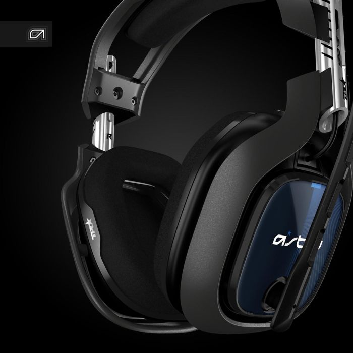 Logitech Astro A40 TR Auriculares de diadema con cable jack de 3.5 mm para PS4 - Negro/Azul 1 Logitech Astro A40 TR Auriculares de diadema con cable jack de 3.5 mm para PS4 - Negro/Azul 1