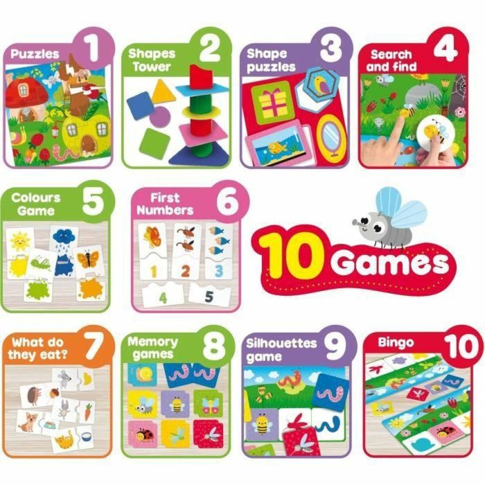 Lisciani Giochi 80243 Colección 10 Juegos Educativos Carotina Baby Autocorrectivos 2 Lisciani Giochi 80243 Colección 10 Juegos Educativos Carotina Baby Autocorrectivos 2