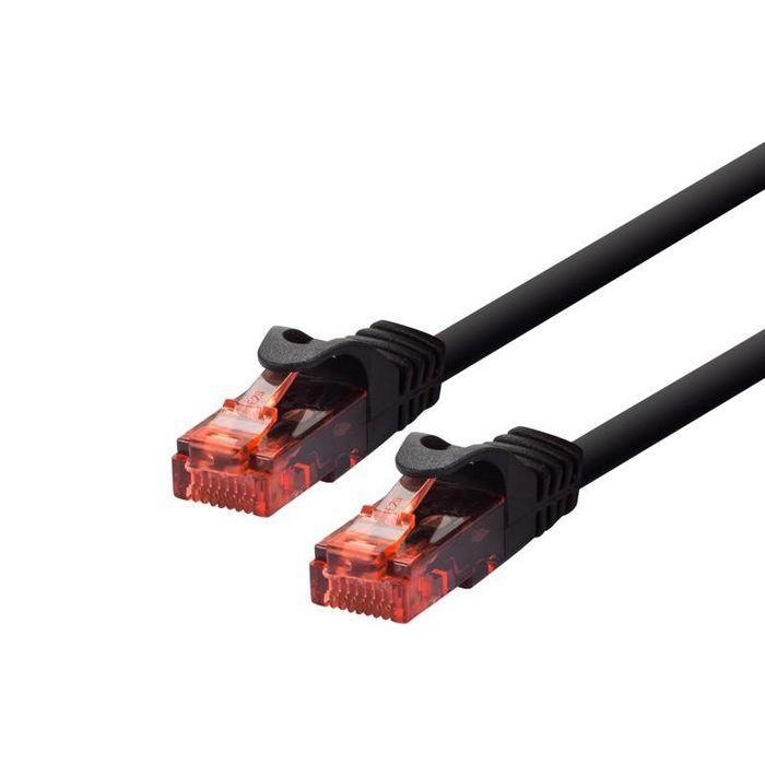 LOGON PROFESSIONAL PATCH CABLE U/UTP CAT6 - 5M BLACK LOGON PROFESSIONAL PATCH CABLE U/UTP CAT6 - 5M BLACK