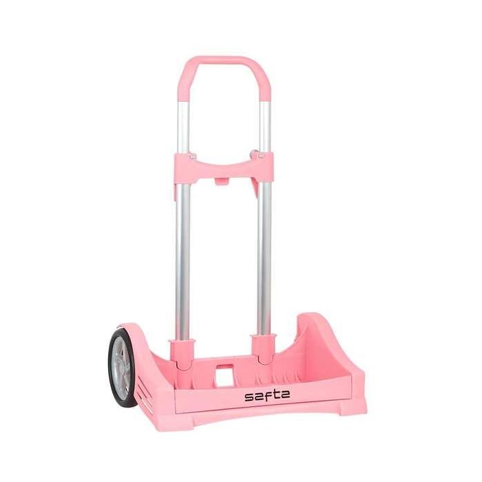 Safta Carro Portamochilas Evolution P.176C Trolley Rosa Palo - Ruedas silenciosas, bandeja antirozaduras, sistema universal 0 Safta Carro Portamochilas Evolution P.176C Trolley Rosa Palo - Ruedas silenciosas, bandeja antirozaduras, sistema universal 0