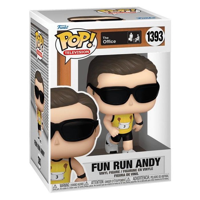 Funko Pop! Figur The Office Run Andy 10cm 0 Funko Pop! Figur The Office Run Andy 10cm 0