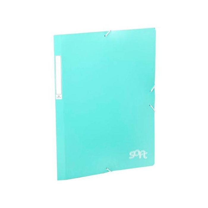 Carchivo Carpeta Solapas Folio C-Gomas Pp Soft Menta Pastel Carchivo Carpeta Solapas Folio C-Gomas Pp Soft Menta Pastel