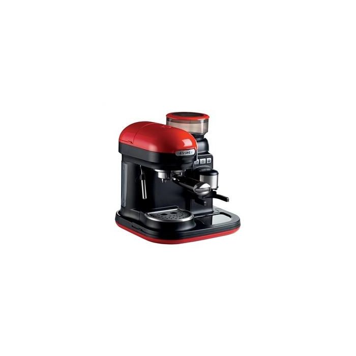 Ariete Cafetera Espresso Moderna con Molinillo Roja 1318/00 Ariete Cafetera Espresso Moderna con Molinillo Roja 1318/00